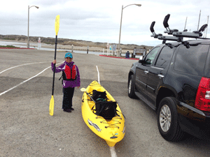Kayaking at Moss Landing