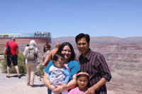 Family at Skywalk