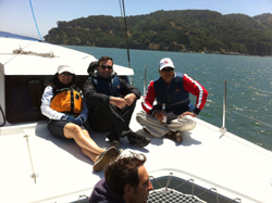 Sailing at SF bay